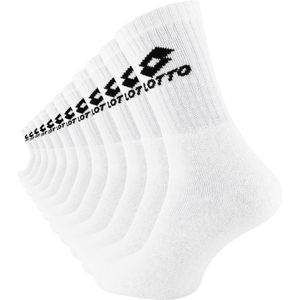 LOTTO - Sportsokken - Zwart/Wit - 12er Pack