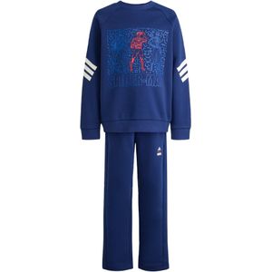 ADIDAS SPORTSWEAR Trainingspak 'Marvel Spider-Man'  blauw / donkerblauw / rood / wit