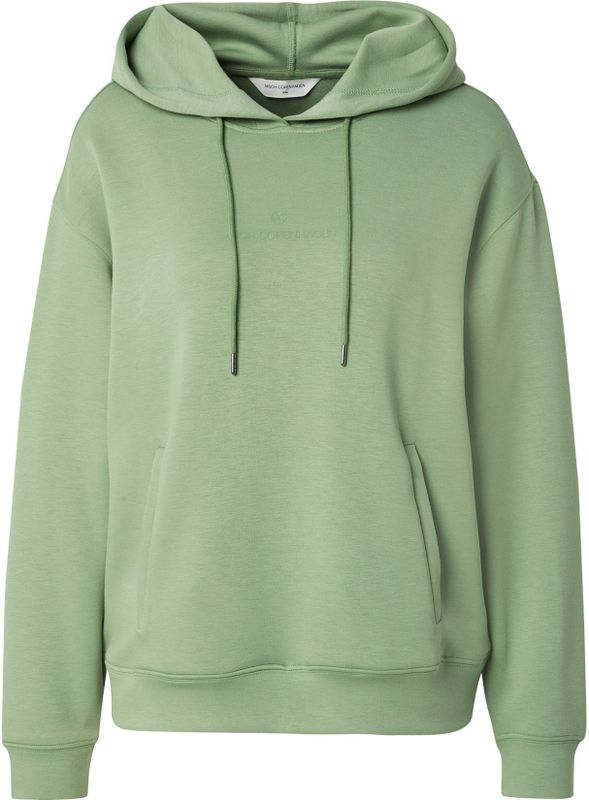 MSCH COPENHAGEN - Sweatshirt - Lichtgroen - Capuchon met Trekkoord