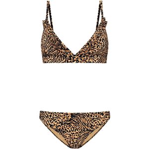 Shiwi Bikini 'Beau'  beige / bruin / donkerbruin