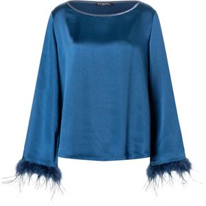 Ana Alcazar Shirt 'Sibala'  royal blue/koningsblauw