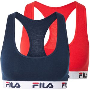 Bustier - Rood - 95% Katoen 5% Elastaan