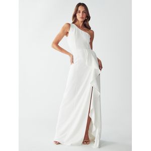 BWLDR Avondjurk 'CATIA DRESS'  wit