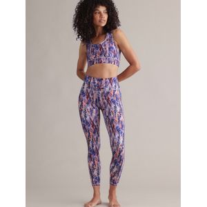 Hey Honey Leggings 'Cropped'  lila gemêleerd