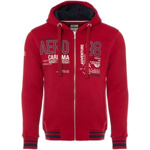 CARISMA Sweatvest  blauw / rood / wit