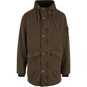 INDICODE JEANS Tussenparka 'Idahoe'  olijfgroen