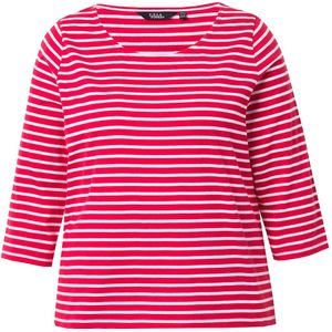 Ulla Popken Shirt  pink / wit