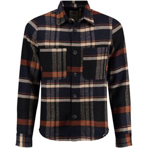 KEY LARGO - MSH KLZERMATT - Chemise à carreaux - Blauw marine