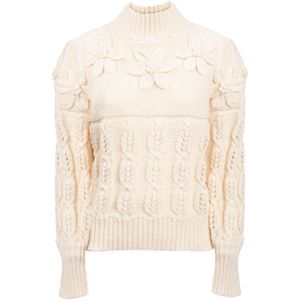 Influencer Trui  crème