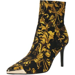 Versace Jeans Couture Enkellaarsjes 'Scarlett'  bruin / geel / zwart