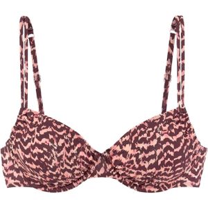 LASCANA Bikinitop  pink / oudroze / bordeaux