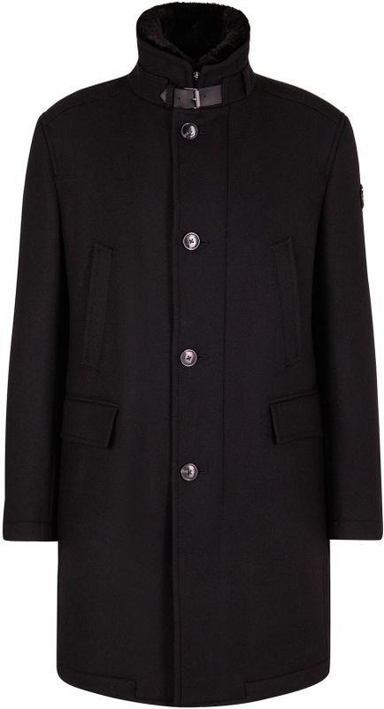 JOOP! - Mikos - Tussenjas - Zwart - Klassieke Mantel