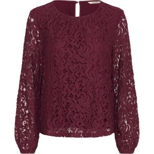 Cream Blouse 'CRThit'  bordeaux