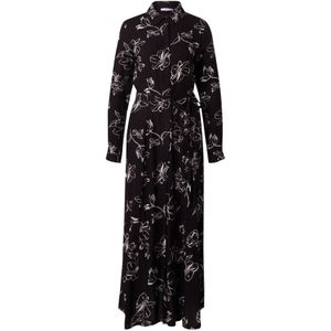 ABOUT YOU Jurk 'Aurelia'  zwart / wit