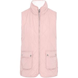 SANIKA Bodywarmer  oudroze / wit