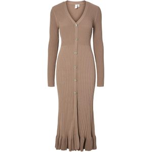 YAS Jurk 'YASMIKLA'  taupe