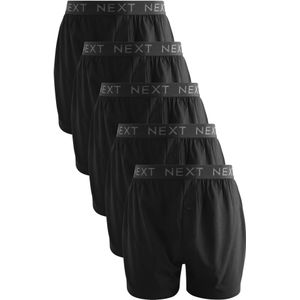 Next Boxershorts  grijs gemêleerd / zwart