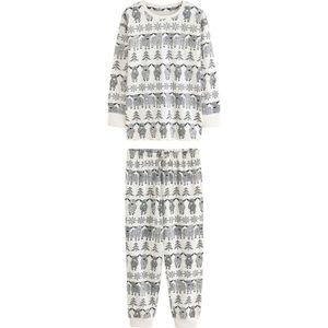 Next Nachtkledij  zwart / natuurwit