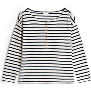 TOMMY HILFIGER Shirt  lichtbruin / zwart / wit