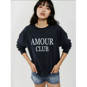 Hiccup Sweatshirt  navy / wit