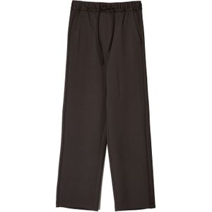 Bershka Broek  donkerbruin