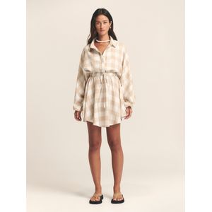 St MRLO Blousejurk 'Shauna'  sand / wit