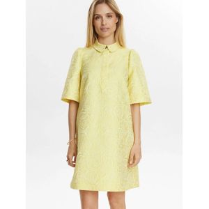 NÜMPH Jurk 'VILSA'  lichtgeel