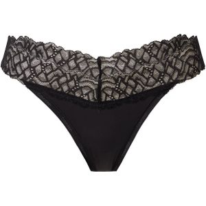 CALVIN KLEIN UNDERWEAR - String Attraction - Zwart - Polyamide