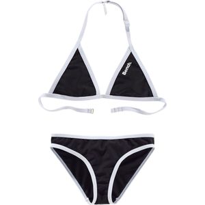 Look - Triangelbikini - Zwart - Wit - Polyamide
