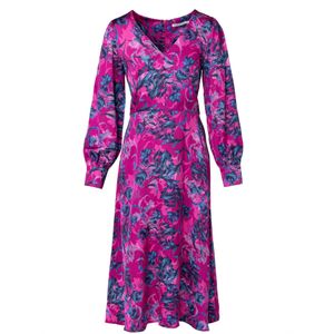 Quiosque Jurk '4TP024'  blauw / pink