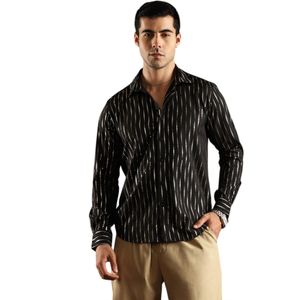 Campus Sutra - Monroe - Overhemd - Goud/Zwart