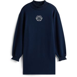 TOMMY HILFIGER Jurk  donkerblauw / wit