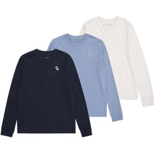 Abercrombie & Fitch Shirt  marine / opaal / wit