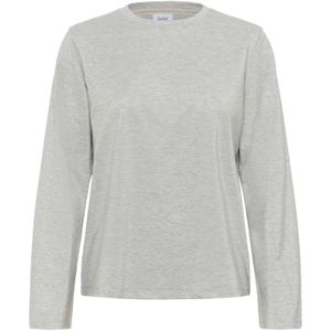 SAINT TROPEZ Shirt 'SZHaga'  grijs gemêleerd