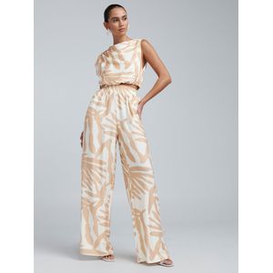 BWLDR Broek 'LAILA'  beige / offwhite