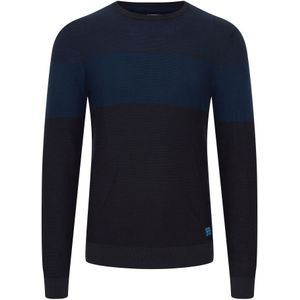 BLEND Trui 'Napinoa'  blauw / marine / zwart