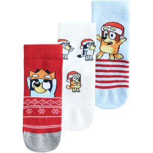 Next Sokken  blauw / lichtbruin / grijs / vuurrood