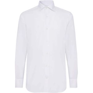 Boggi Milano Zakelijk overhemd  wit