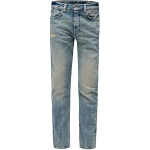 Salsa - Craft Series - Spijkerbroek - Blauw - Slim Fit