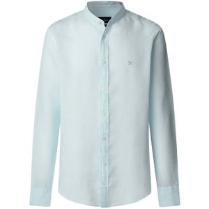 Hackett London Overhemd  lichtblauw