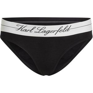 Karl Lagerfeld Broekje 'HOTEL'  zwart / wit