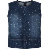 PIECES Top 'PCMERLE'  blauw / wit