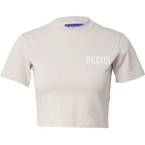 Pequs Shirt  grijs / wit