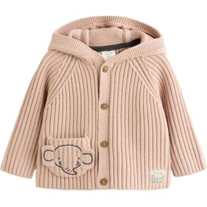 Next Gebreid vest  beige / grijs