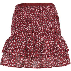 KOROSHI Rok  rood / zwart / wit