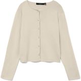 VERO MODA - VMKRISTI - Gebreid Vest - Ecru