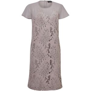 Goldner Cocktailjurk  taupe