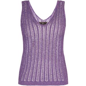 faina Gebreide top  sering