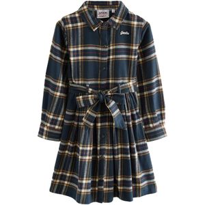 Superdry Jurk  marine / geel / rood