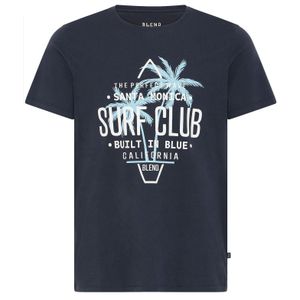 BLEND Shirt 'Califo'  navy / wit